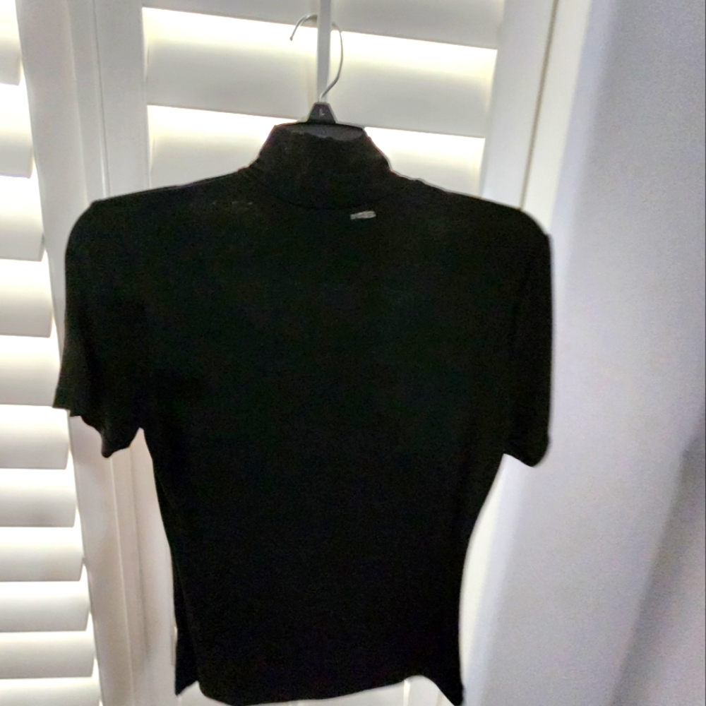 Mock neck t shirt